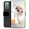Husă Portofel Premium - Samsung Galaxy Note20 - Câine