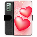 Husă Portofel Premium - Samsung Galaxy Note20 - Dragoste
