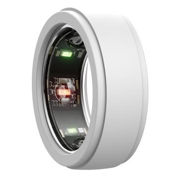 Carcasă din silicon anti-zgârieturi Samsung Galaxy Ring - Dimensiune: 6/7/8/9 - Alb