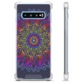 Husă Hibrid - Samsung Galaxie S10 - Mandala Colorată