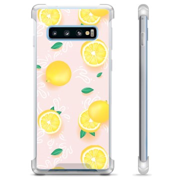 Husă Hibrid - Samsung Galaxie S10 - Model Lămâie