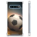 Husă Hibrid - Samsung Galaxie S10 - Fotbal