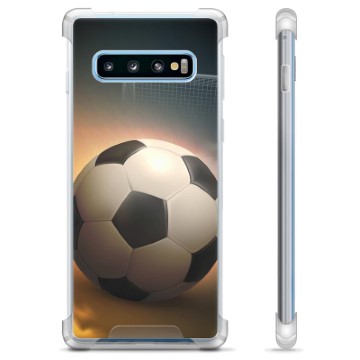 Husă Hibrid - Samsung Galaxie S10+ - Fotbal