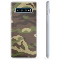 Husă TPU - Samsung Galaxie S10+ - Camo