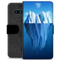 Husă Portofel Premium - Samsung Galaxie S10 - Iceberg