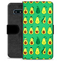 Husă Portofel Premium - Samsung Galaxy S10+ - Avocado