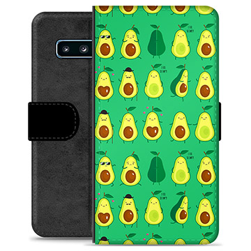 Husă Portofel Premium - Samsung Galaxy S10+ - Avocado