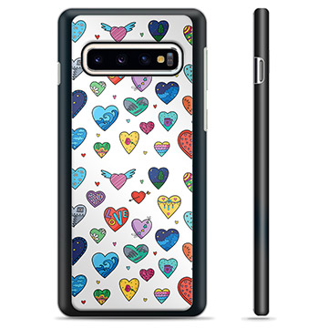 Capac Protecție - Samsung Galaxy S10+ - Inimi