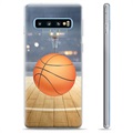 Husă TPU - Samsung Galaxie S10+ - Baschet