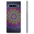 Husă TPU - Samsung Galaxie S10+ - Mandala Colorată