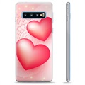 Husă TPU - Samsung Galaxie S10+ - Dragoste