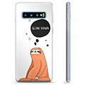 Husă TPU - Samsung Galaxy S10+ - Slow Down