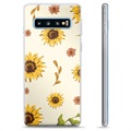 Husă TPU - Samsung Galaxie S10+ - Floarea Soarelui
