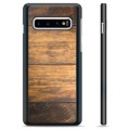 Capac Protecție - Samsung Galaxie S10 - Lemn