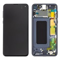Capac frontal Samsung Galaxy S10e și afișaj LCD GH82-18852A - negru