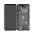 Carcasă Față Și Display LCD Samsung Galaxy S20 FE 5G GH82-24214A - Cloud Navy