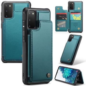 Samsung Galaxy S20 FE 5G/S20 FE 2022 Caseme C22 Case RFID Card Wallet - Verde