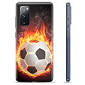Husă TPU - Samsung Galaxy S20 FE - Fotbal în Flăcări