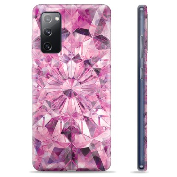 Husă TPU - Samsung Galaxy S20 FE - Cristal Roz