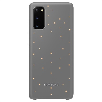 Capac Protecție Spate LED Samsung Galaxy S20 - EF-KG980CJEGEU - Gri