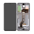 Carcasă Față Și Display LCD Samsung Galaxy S20+ - GH82-22145E - Gri