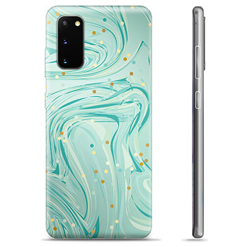 Husă TPU - Samsung Galaxie S20 - Mentă Verde