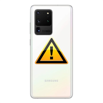 Reparație Capac Baterie Samsung Galaxy S20 Ultra 5G - Alb