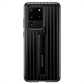Husă Samsung Galaxy S20 Ultra - Protective Standing (Ambalaj Deschis - Excelent) - Negru