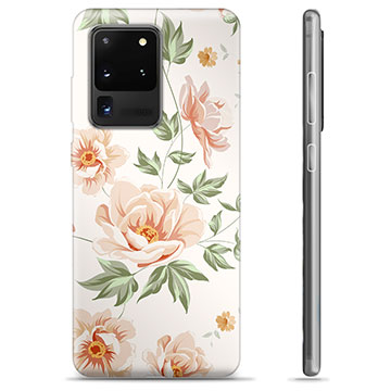 Husă TPU - Samsung Galaxie S20 Ultra - Floral