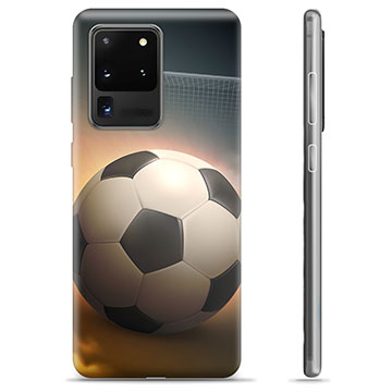 Husă TPU - Samsung Galaxie S20 Ultra - Fotbal