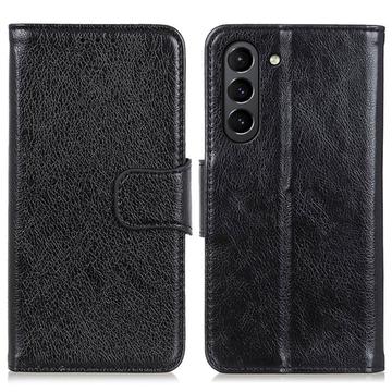 Husă Portofel Cu Funcție Stand Samsung Galaxy S21 FE 5G - Elegant - Negru