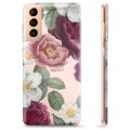 Husă TPU - Samsung Galaxy S21+ 5G - Flori Romantice