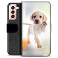 Husă Portofel Premium - Samsung Galaxy S21 5G - Câine