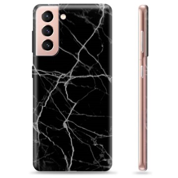 Husă TPU - Samsung Galaxy S21 5G - Fulger Negru