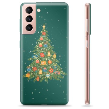 Husă TPU - Samsung Galaxy S21 5G - Pom de Crăciun