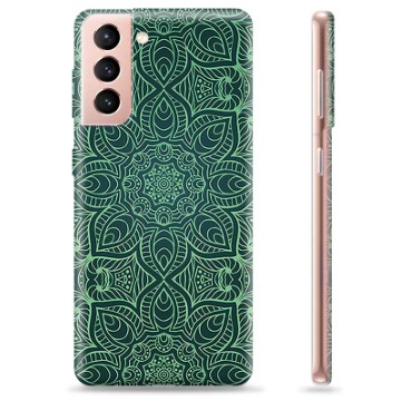 Husă TPU - Samsung Galaxy S21 5G - Mandala Verde