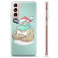 Husă TPU - Samsung Galaxy S21 5G - Moș Crăciun Modern
