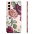 Husă TPU - Samsung Galaxy S21 5G - Flori Romantice