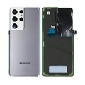 Capac Spate GH82-24499B Samsung Galaxy S21 Ultra 5G - Argintiu
