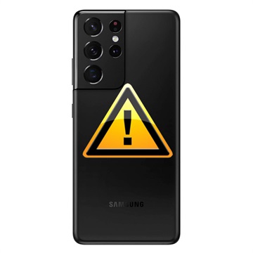 Reparație Capac Baterie Samsung Galaxy S21 Ultra 5G - Negru