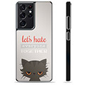 Capac Protecție - Samsung Galaxy S21 Ultra 5G - Angry Cat