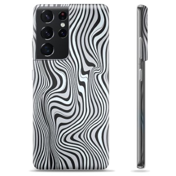 Husă TPU - Samsung Galaxy S21 Ultra 5G - Zebra Fascinantă