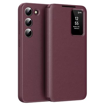 Samsung Galaxy S22 5G Smart Clear View Husă Flip cu slot pentru card