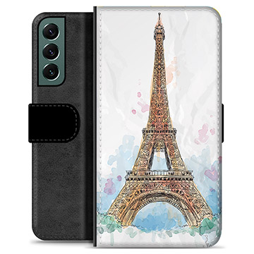 Husă Portofel Premium - Samsung Galaxy S22+ 5G - Paris