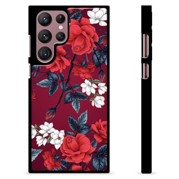 Capac Protecție - Samsung Galaxy S22 Ultra 5G - Flori Vintage