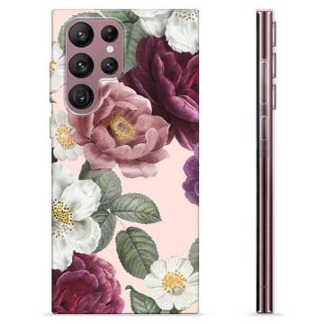 Husă TPU - Samsung Galaxy S22 Ultra 5G - Flori Romantice