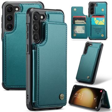 Samsung Galaxy S22+ 5G Caseme C22 Case RFID Card Wallet - Verde