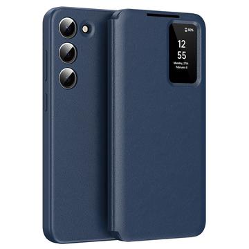 Samsung Galaxy S22+ 5G Smart Clear View Husă Flip cu slot pentru card
