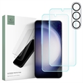 Set Protecție Samsung Galaxy S23 5G - Tech-Protect Supreme - Transparent