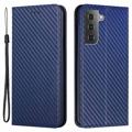 Husă Portofel Samsung Galaxy S23 5G - Fibra De Carbon